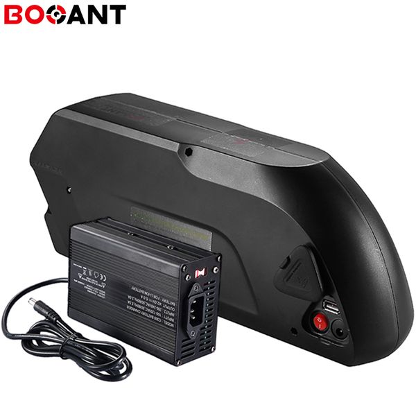 Batteria bici elettrica Hailong 48V 17Ah 750W per batteria al litio ebike Panasonic 18650 cell 13S 48V 1000W con caricabatterie Fast 5A