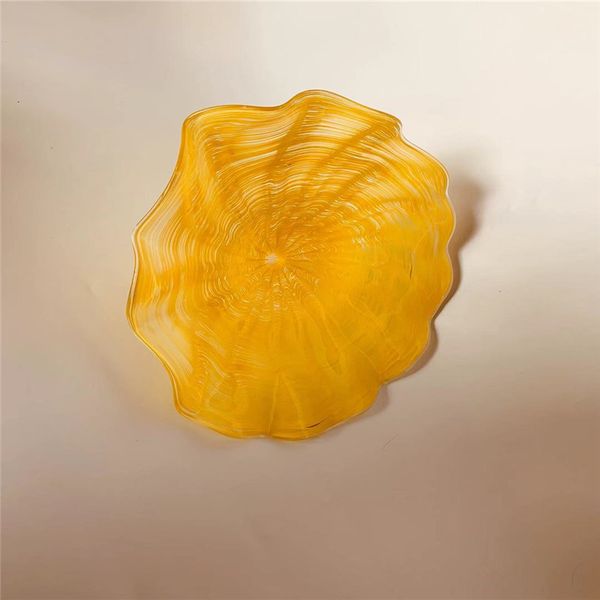 

handmade wedding decorative glass plate for walls hanging blown glass plate wall decoration custom made murano glass wall art decoration