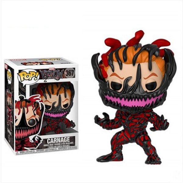 

funko pop venom venomized carnage vinyl action anime doll figure toy 367# 2020 new arrival