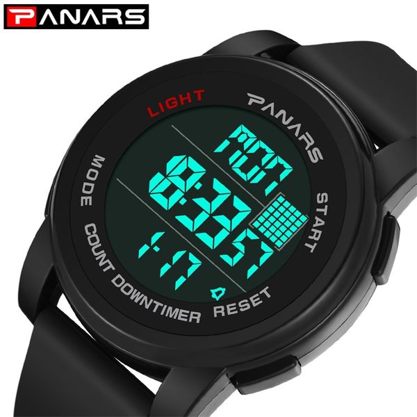 

explosion models men's waterproof electronic watch fashion double time countdown outdoor sports-style electronic watch, Slivery;brown