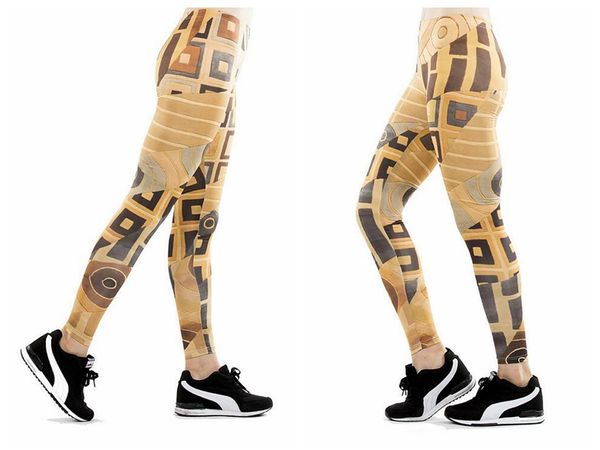 

women yoga trousers pants tights trousers female high waist dance active lady square stripe purple print printing leggings skinny silm motio, Black;white