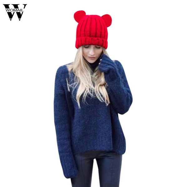 

2017 вводных налить femmes hiver женщины теплого крючка зимы wool knit beanie ski череп caps hat волосатой лампы, Blue;gray
