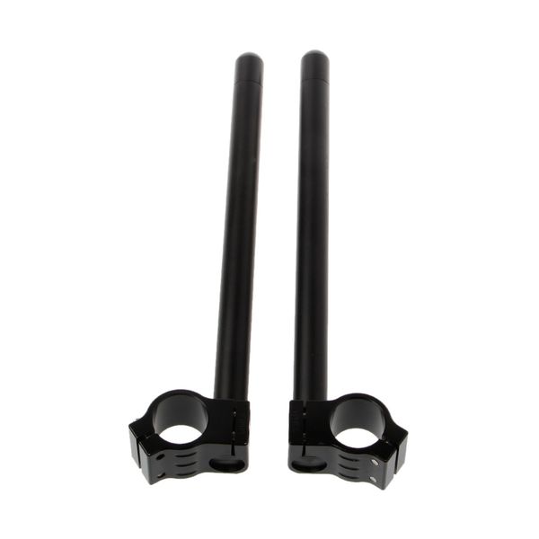 

1 pair universal cnc 33mm 7/8" motorcycle clip on ons fork riser regular handlebar