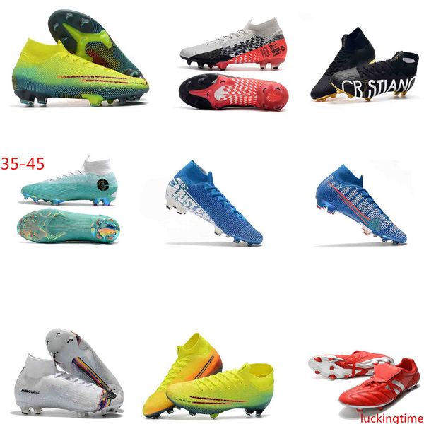 

predator mania mix 35-45 soccer cleats terra pack mercurial superfly vi 360 elite fg 100% dream speed 002 soccer shoes neymar football boots