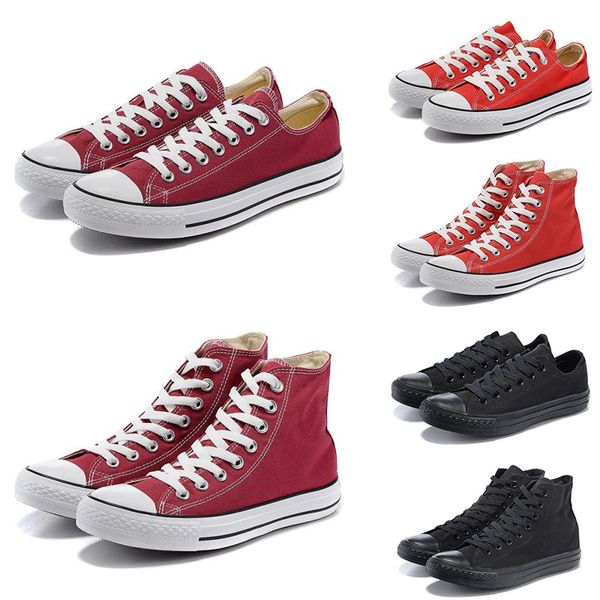 

2019 fashion 1970s chuck canvas shoes low style casual shoes all white black blue red mens womens trainers shoes size 36-44
