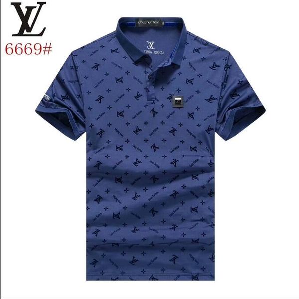

Summer 18 de igner tag nake print clothing men fabric letter polo g t hirt collar ca ual women t hirt tee hirt top 6669