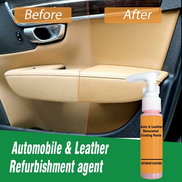 

auto leather renovated coating paste maintenance agent safe car interior renovation care car styling