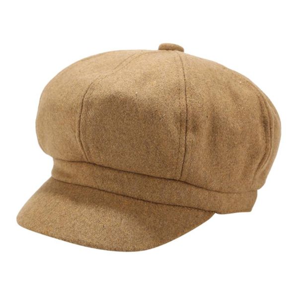 

khaki nylon plastic visor vintage women winter solid hats for girls beret cap korean painter newsboy berets viseira feminina, Blue;gray