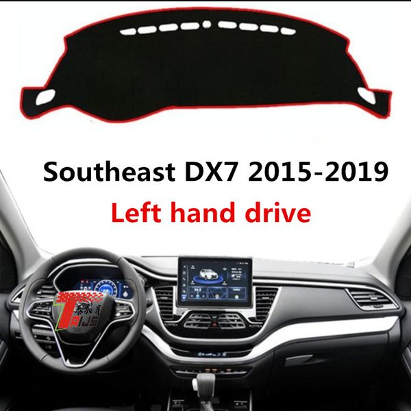 

taijs left hand drive car dashboard cover for southeast dx7 2015-2019 avoid light car dashboard mat for southeast dx7 15-19