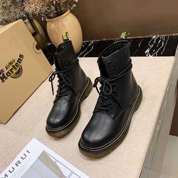 

martin boots for women autumn and winter fashion joker keep warm motorcycle women winter boots waterproof beef tendon size 35-42