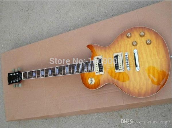 

new flame electric guitar cherryburst ing