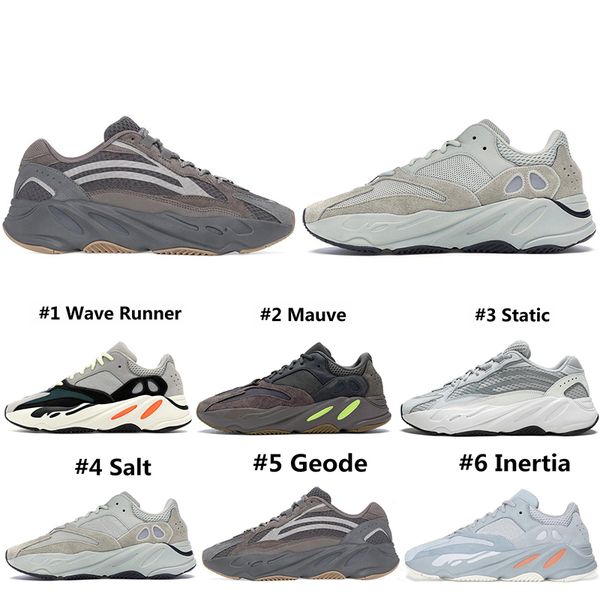

Cheaper New Salt Wave Runner 700 Running Shoes For Men Women Geode Static Mauve Inertia Cement 700 v2 Trainers Designer Sport Sneakers 36-45