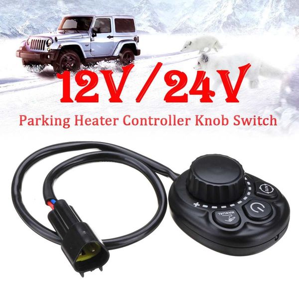 

12v/24v parking heater controller knob switch for truck track air diesels heater supplies