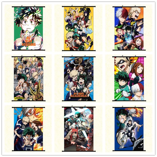 

anime manga boku no hero academia my hero academia wall scroll painting 40x60 picture wallpaper stickers poster 001