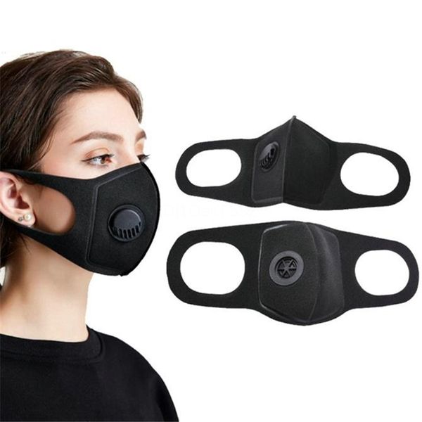 

dhl shipanti-fog mouth antipole anti-niebla pm2.5 sponge cubierta de metal face mask faproteccion al aire libre lavable qapgrd
