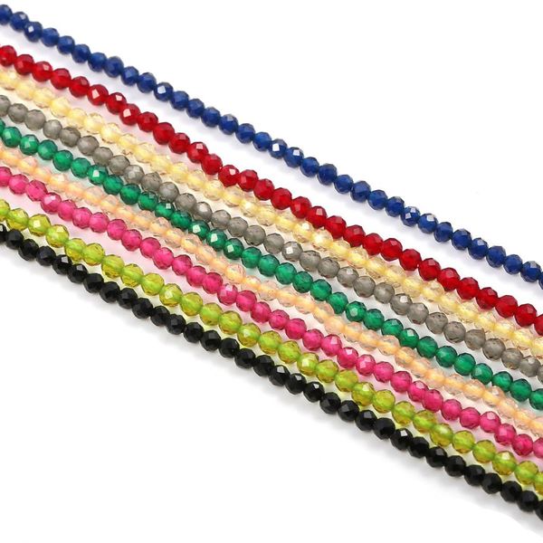 

small beads natural stone beads emeralds 2 3 mm section loose beads for jewelry making necklace diy bracelet