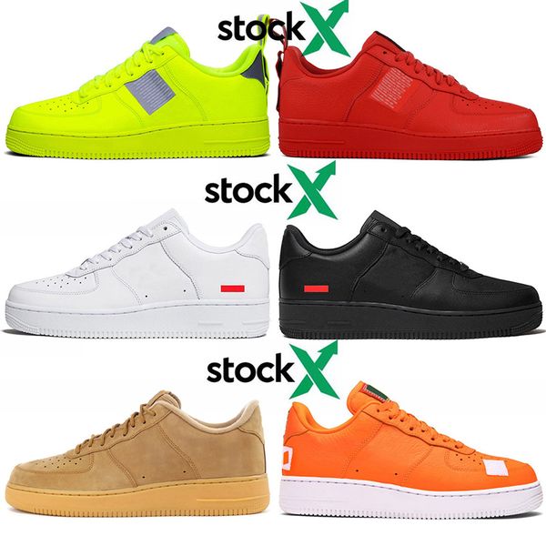 

nk do it dunk 1 one sup black white men women casual shoes just orange utility olive designer platform sneaker trainers
