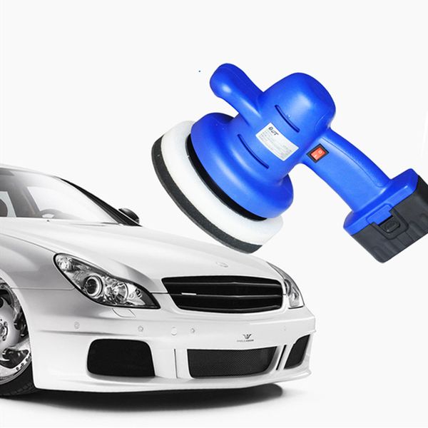 

portable cordless car polisher cleaner polish machine 12v battery and dc powered 7" random orbital polisher