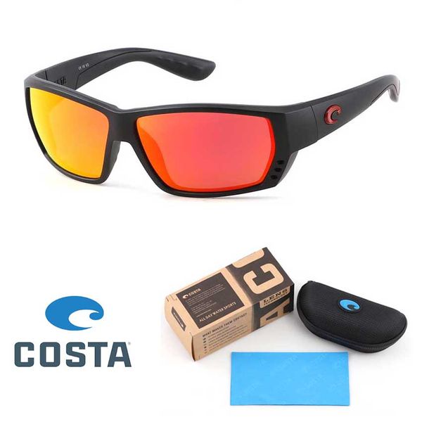 

Hot Sell Brand Designer COSTA Frame Tuna Alley Polarized Sunglasses men women Fishing Glasses Surfing Sun glasses with Full Package