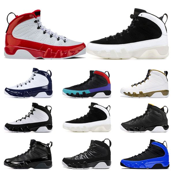 

new arrivel gym red dream it,do it racer blue men basketball shoes 9s unc la bred anthracite sports trainers sneaker size 7-13