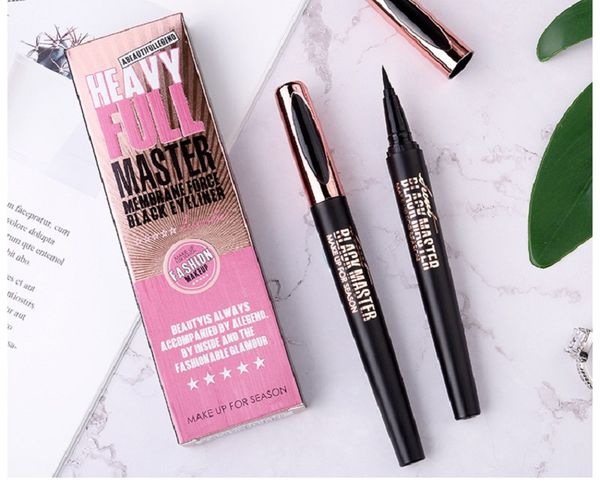 

В наличии MACFEE Жидкий Черный Коричневый 2 Цвета Ручка Подводка Для Глаз Водонепрон