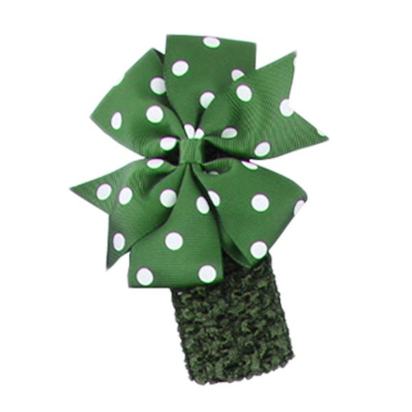 

baby girls hairband 2020 spring babys headbands girl's headband flower head wear wave bandeau headwear accessories, Slivery;white