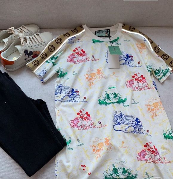 

wholesale designer men women shirts summer brand tees mens luxury t-shirts short sleeve girls casual mens streetwear 2032303q, White