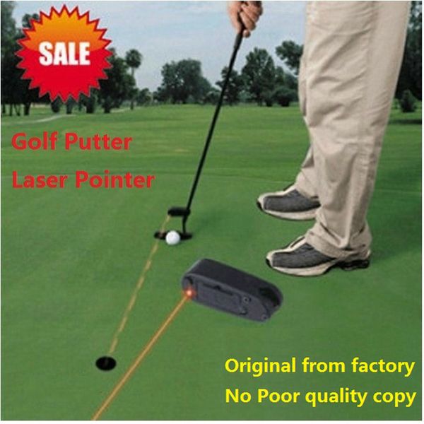 

golf putter laser pointer putting training aim line corrector improve aid tool portable mini golf practice accessories