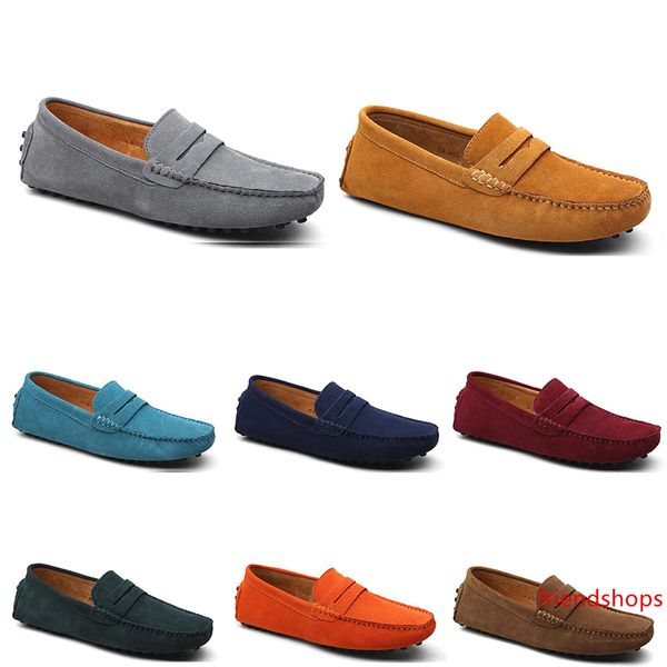 

2020 new men casual shoes espadrilles crimson sky blue chestnut grey dark green mens trainer sneaker outdoor walking ing