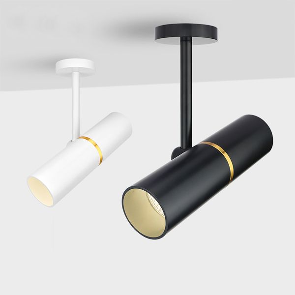 Led Cob Wall Lamp Downlights 7w 9w 12w Surface Mounted Dimmable Ceiling Lamps Spot Light Rotation Down Ip44 Adjustable - Lamp Spot Ceiling Led Cob Wall Lamp Downlights 7w 9w 12w Surface Mounted Dimmable Ceiling Lamps Spot Light Rotation Down Ip44 Adjustable - Lamp Spot Ceiling