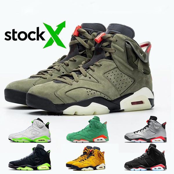 

jumpman 6 stock x travis scott 6 6s cactus jack мужская баскетбольная обувь 3m светоотражающая инфракрасная oregon ducks мужские кроссовки к, White;red