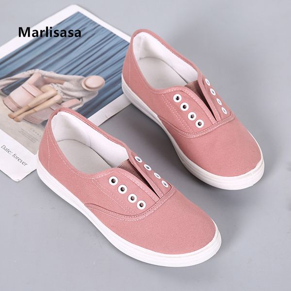 

women fashion sweet pink slip on light weight canvas shoes ladies casual white cloth shoes zapatos de mujer h5528, Black