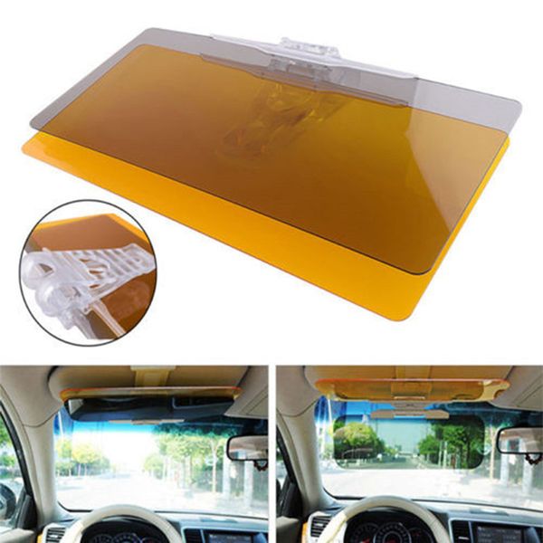 

2 in 1 car sun visor hd sunlight anti dazzling goggle day night vision mirror driving uv fold flip down clear view mirrors