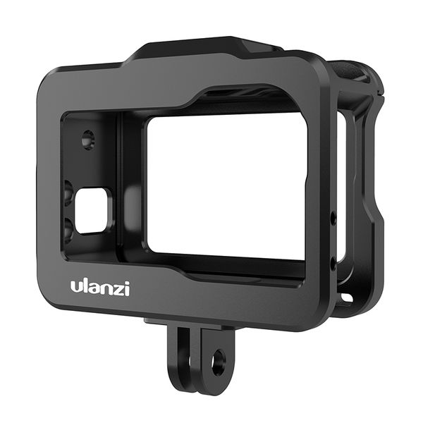 

ulanzi oa-1 ведет видеоблог металл клетка чехол для dji осмы действиями видеоблог случая с холодной обувью для микрофона светодиодного