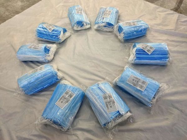 

одноразовая маска anti dust mascaras descartaveis masque protection 3 слойные дыхательные маски для пыли mascherine маски для рта