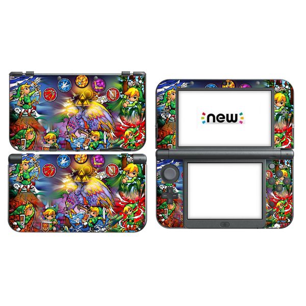 

ze1da vinyl skin sticker protector for nintendo new 3ds xl ll skins stickers