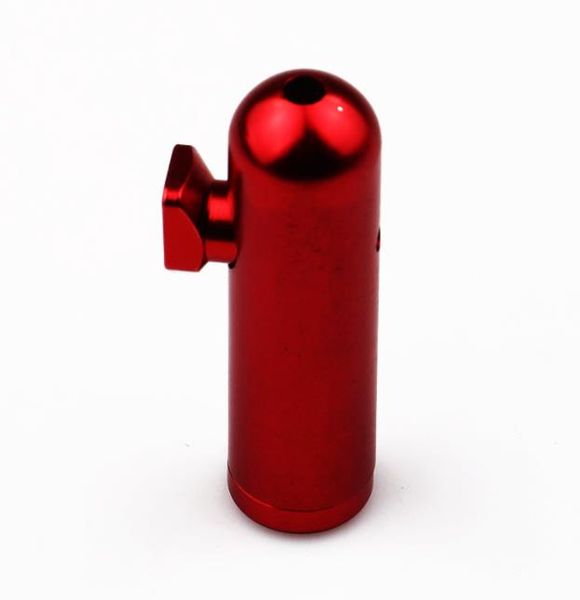 

54mm round-nose bullet device bottle storage portable with and sealed alloy aluminium snuff fhjwh