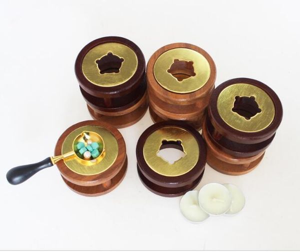 

hot arts crafts vintage stamp wax seal beads грелка воск термоклея печь инструмент плита горшок для wax seal stamp свечи