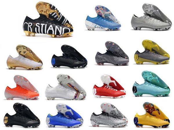 

2019 men mercurial vapors fury vii xii fg low help superfly vi 6 360 cr7 mens low help football shoes
