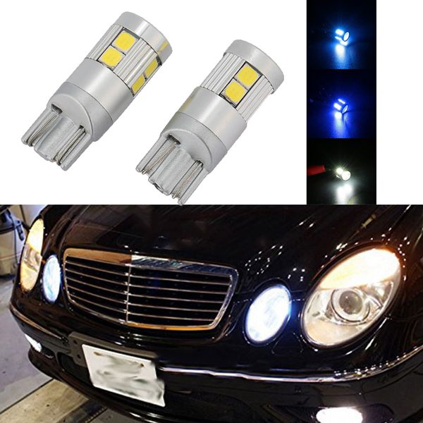 

led car vehicle width light lamp canbus error wedge bulb t10 9smd 3030