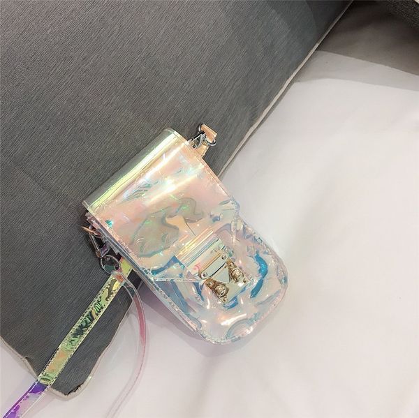 

designer shoulder bag cross body laser mobile phone bag mini cfy20042034