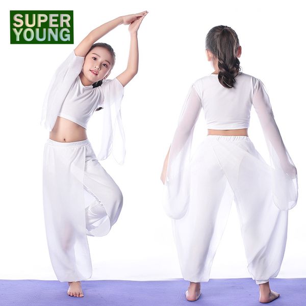 Sportswear Girls Body Dance Costume Yoga Set Kids Gym Wear Children Fitness Clothing Women Sports Dancing Clothes Training Suits