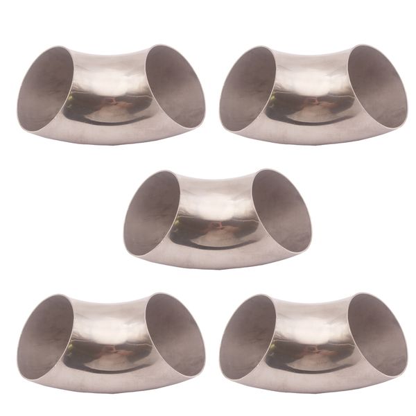 

5 pieces 3\" exhaust radius 0.84d mandrel bend 90 degree stainless steel