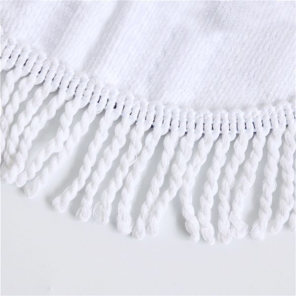 

round beach towel tapestry printed watermelon bath towel tassel blanket for living room home decorative