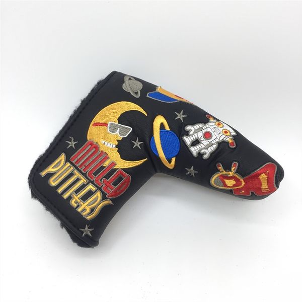 

one piece golf club putter headcover third major crown milled putters for golf blade putter head cover ing
