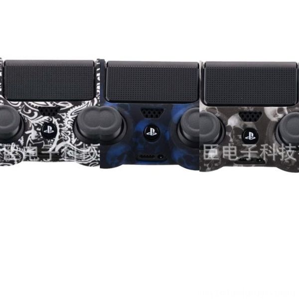 

hpudw protective ps3 sony skin + analog sticks grip for case ps3 controller caps cover for ps2 silicone ps4 gamepad camouflage