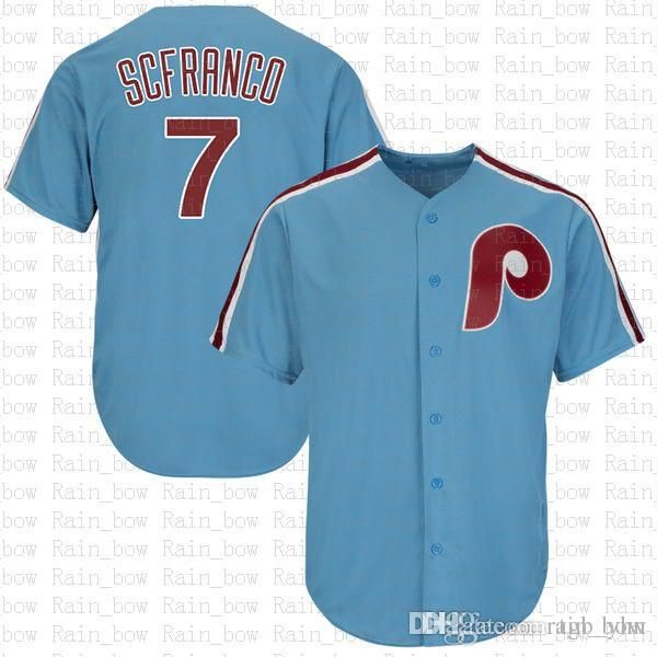 

Mens Cheap Sale Philadelphia Lenny 4 Dykstra Phillies Jersey Mesh cool base 7 Maikel Franco Baseball Jerseys