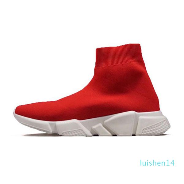 

bl sock shoes speed trainer chaussures fashion luxury designer red bottoms shoe white black dress de luxe sneakers men women l14