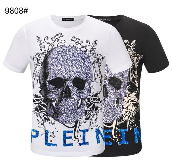 

20 men's shirt summer shirt casual t-shirt men's and women's wear short-sleeved shirt brand clothing monogrammed printed t-sh, White;black