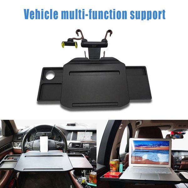 

car lapmount eating desk foldable extendable hidden drawers multi-functional tablet with phone holder fits most vehicles ste
